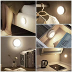 Motion Sensor Light for Home with USB Charging Wireless LED Night Light